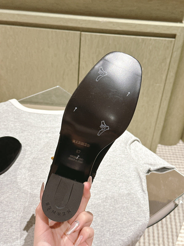 HM Jill Ankle Boot 65mm Black Suede 974679