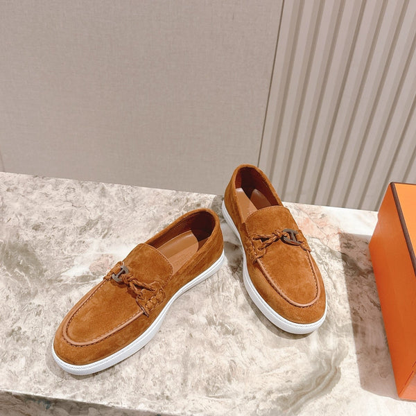HM 25s Ignacio Loafer Caramel Suede Rubber 445341
