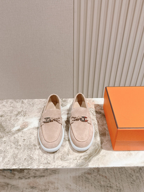 HM 25s Ignacio Loafer Soft Beige Suede Rubber 445345