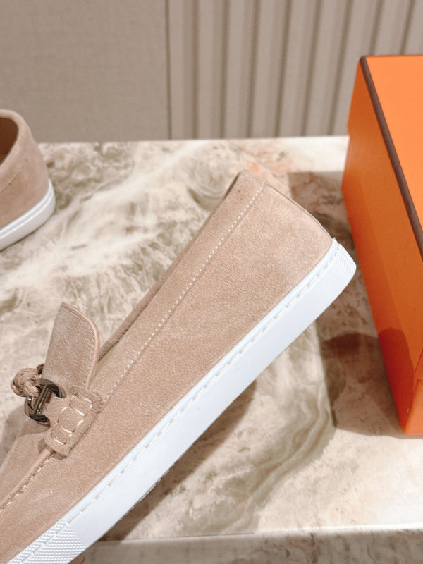 HM 25s Ignacio Loafer Soft Beige Suede Rubber 445345