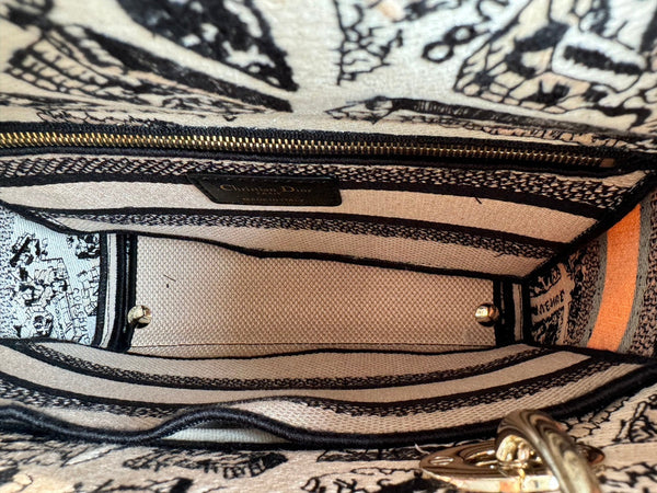 tela da ricamo rosa nera media da donna 24