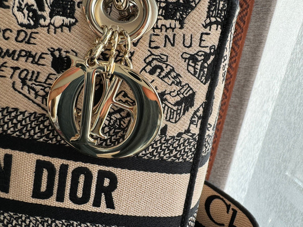 tela da ricamo rosa nera media da donna 24