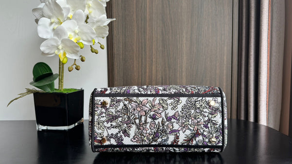 ricamo floreale multicolore da donna media 24