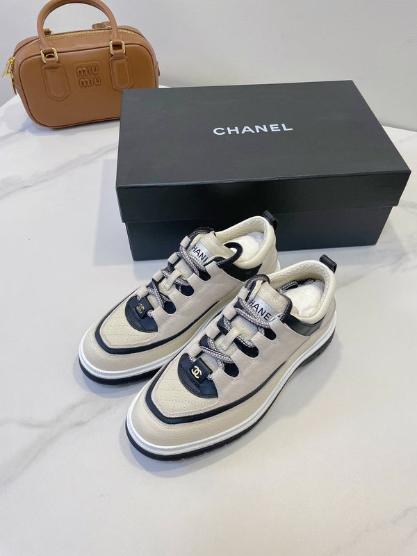 CC Sneaker In Ivory White Cowhide 144772