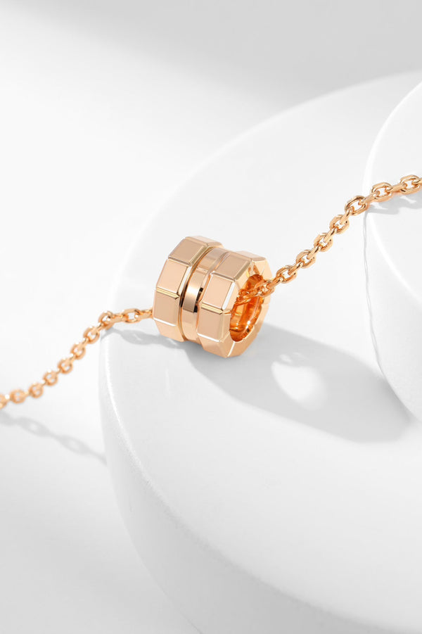 piccola collana con cubetti di ghiaccio