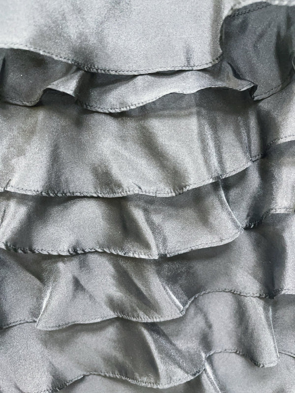 CD SS26 Mid-Length Ruffled Skirt Silk 351365