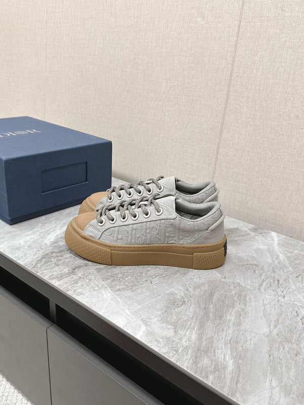 CD And Stone Island B33 Sneaker – Limited And Numbered Edition Grey Canvas