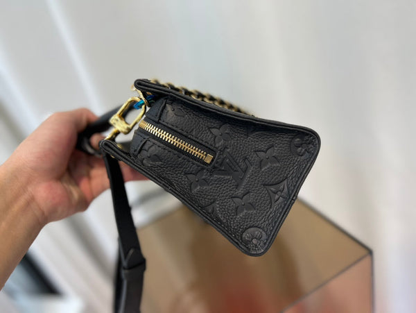 onthego 25 east west black monogram empreinte