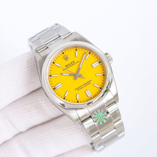 OYSTER PERPETUAL 36MM YELLOW DIAL