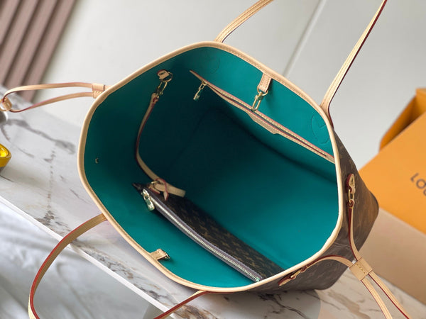 neverfull mm 31 rabbit brown monogram canvas