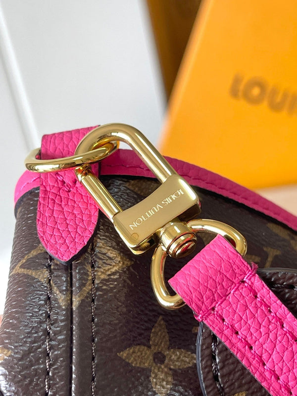 Neverfull reversibile MM 31 Inside Out manico rosa scuro