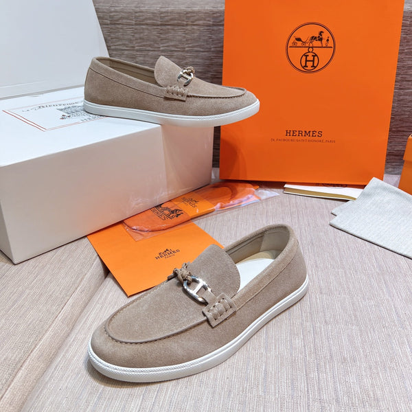 HM Men's Ignacio Loafer Beige Suede 713056