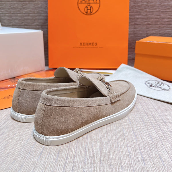 HM Men's Ignacio Loafer Beige Suede 713056