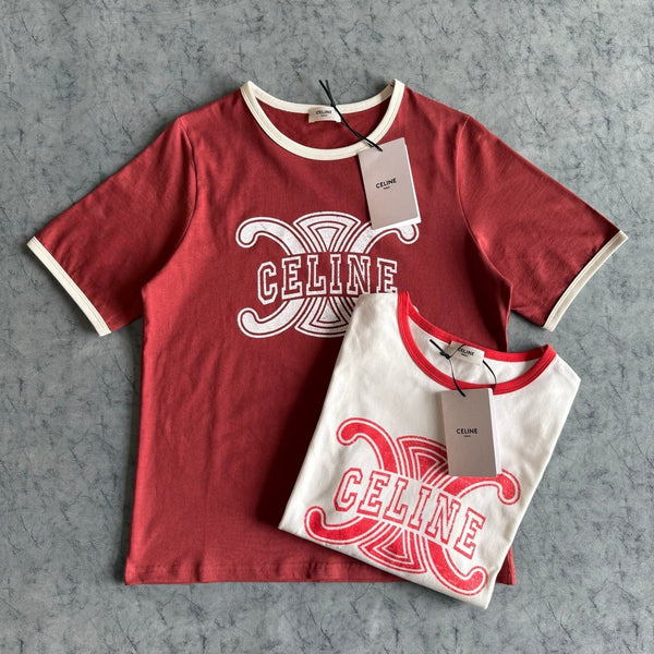 Celine PE26 T-shirt Manches Courtes Coton 350486