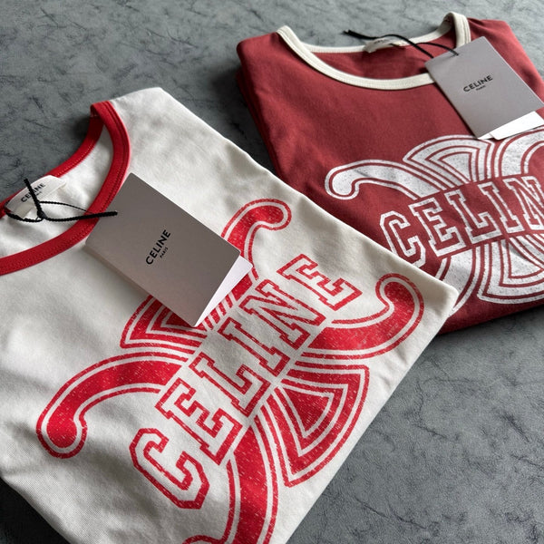 Celine PE26 T-shirt Manches Courtes Coton 350486