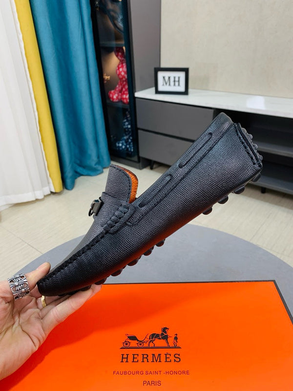 HM IRVING LOAFER BLACK CALFSKIN