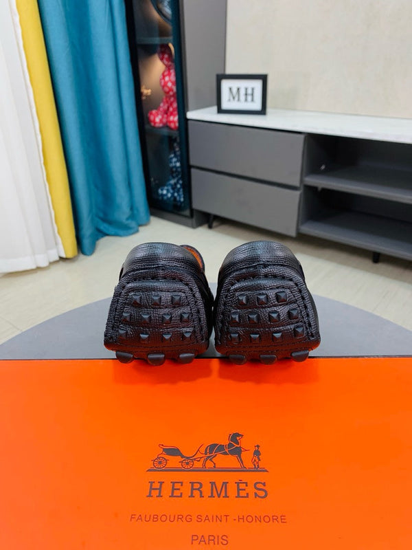 HM IRVING LOAFER BLACK CALFSKIN