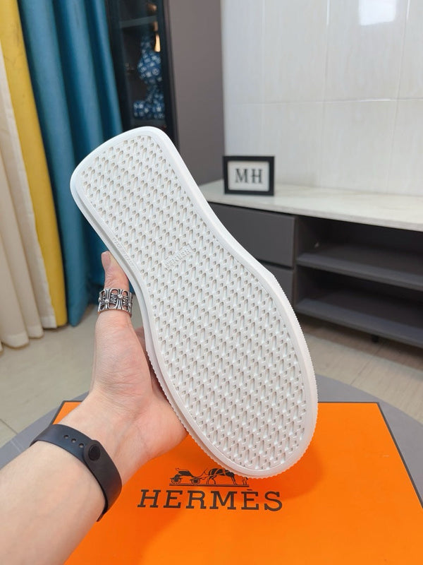 HM LANCE SLIP-ON SNEAKER MULTICOLOR-INDIGO DENIM