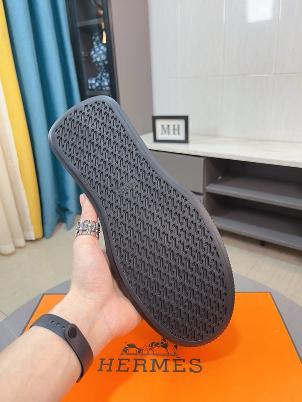 HM IRWIN SNEAKER BLACK CALFSKIN