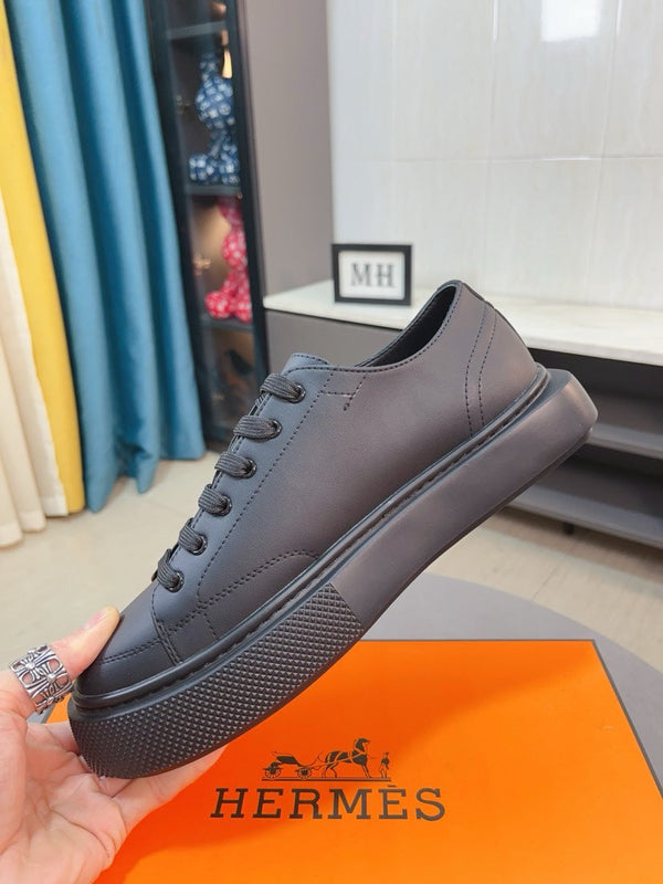 HM IRWIN SNEAKER BLACK CALFSKIN