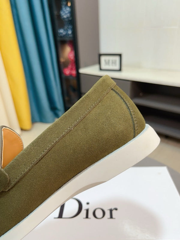 CD GRANVILLE BASIC LOAFER OLIVE JACQUARD