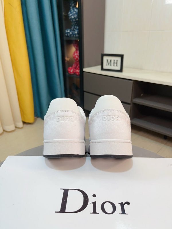 CD B27 LOW-TOP SNEAKER WHITE MONOGRAM CALFSKIN