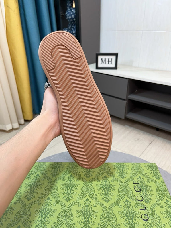 GG Men's Sneaker Brown Suede 478218