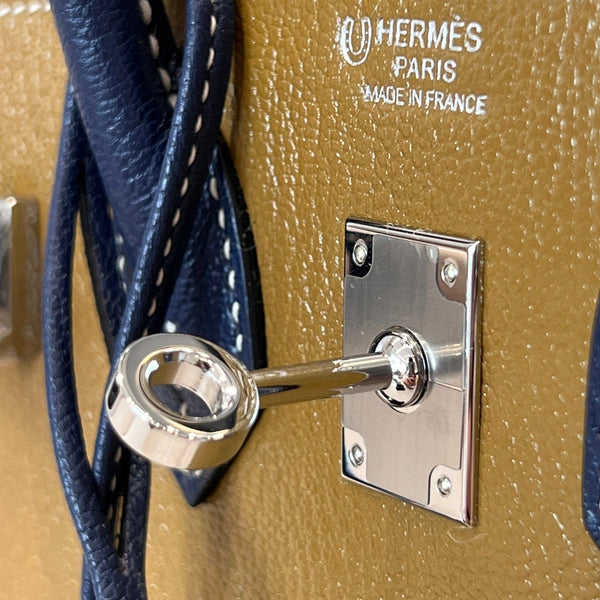 HM Birkin 𝟐𝟓 𝐒𝐰𝐢𝐟𝐭 Purple Brown Cowhide Sliver Hardware (25 day to produce) 270226