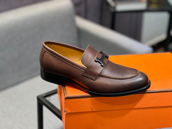 HM PARIS LOAFER BROWN CALFSKIN