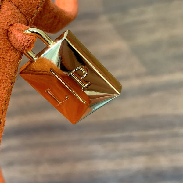 Mindil Sandal Orange Seude