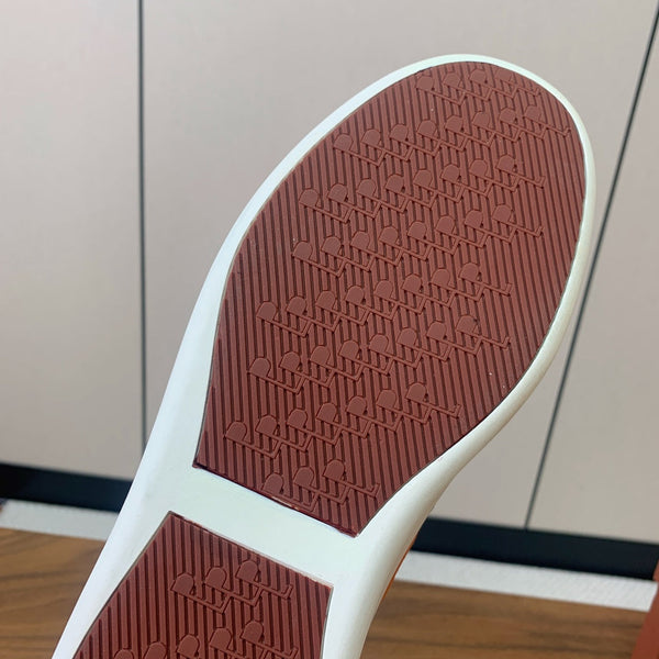 LP NEWPORT WALK SNEAKERS ORANGE SUEDE