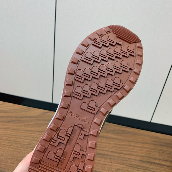 LP Week-End Walk Sneaker In Grey White Mix Black Mesh Fabric 984415