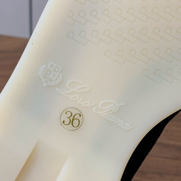 Stivali Chukka LP Open Walk in pelle scamosciata nera con pelliccia di agnello