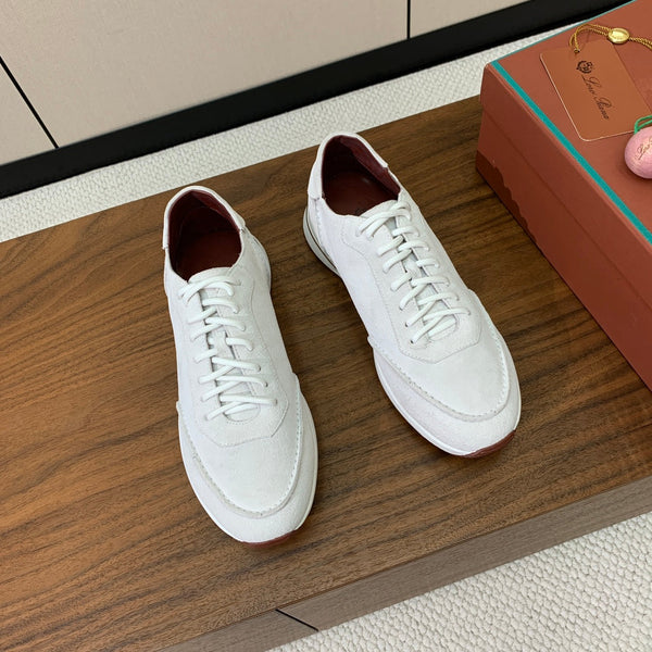 Sneaker LP Week-End Walk in pelle scamosciata bianca 984397