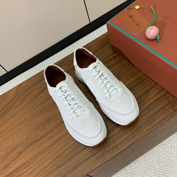 Sneaker LP Week-End Walk in pelle scamosciata bianca 984397