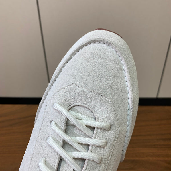 Sneaker LP Week-End Walk in pelle scamosciata bianca 984397