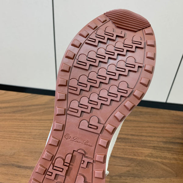 Sneaker LP Week-End Walk in pelle scamosciata bianca 984397