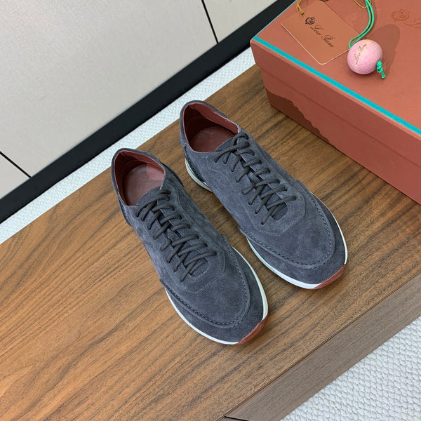 Sneaker LP Week-End Walk in pelle scamosciata grigia 984398