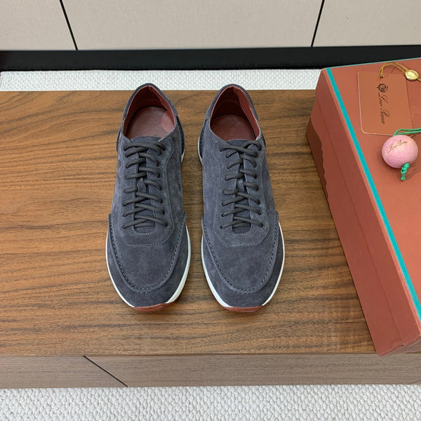 Sneaker LP Week-End Walk in pelle scamosciata grigia 984398