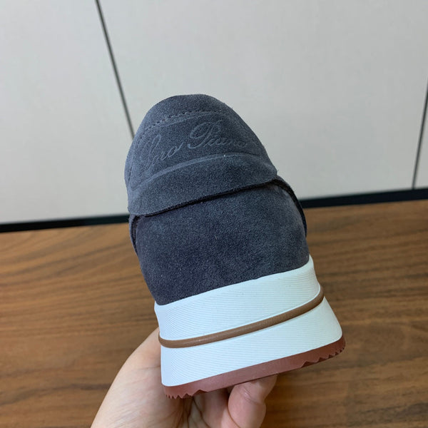 Sneaker LP Week-End Walk in pelle scamosciata grigia 984398