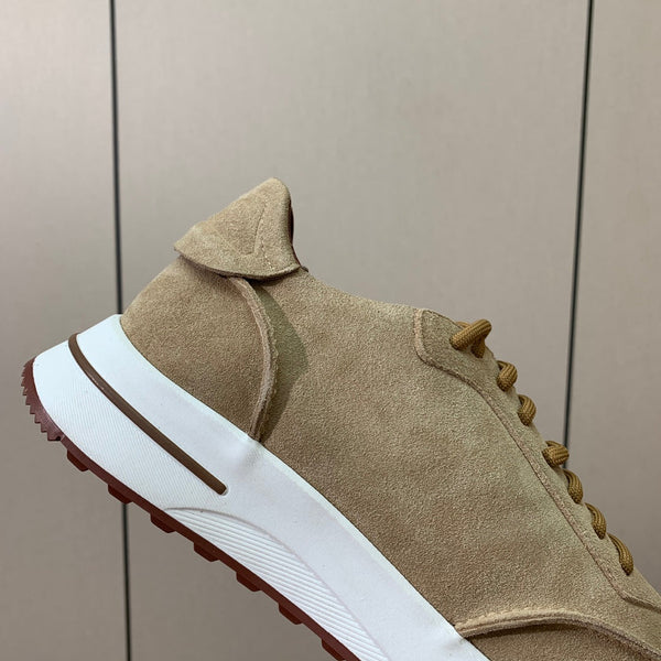 Sneaker LP Week-End Walk in pelle scamosciata beige 984399