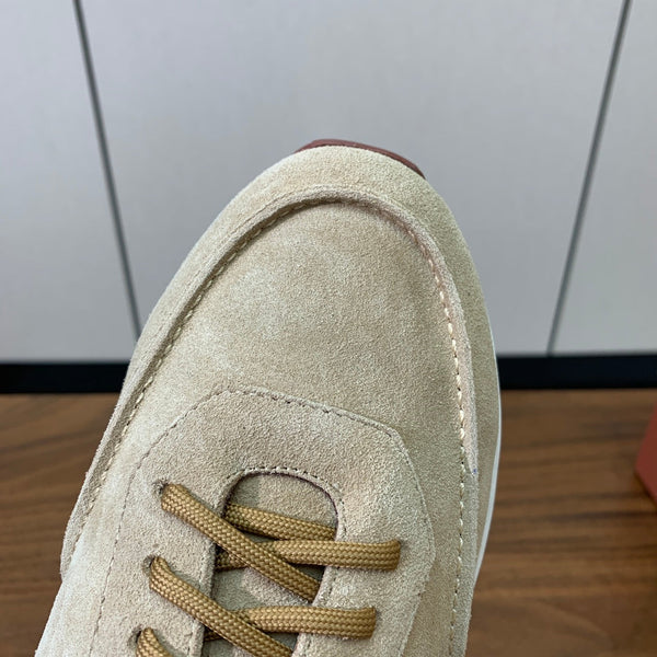 Sneaker LP Week-End Walk in pelle scamosciata beige 984399