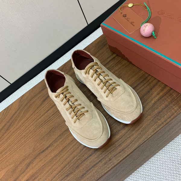 Sneaker LP Week-End Walk in pelle scamosciata beige 984399