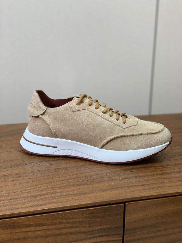 Sneaker LP Week-End Walk in pelle scamosciata beige 984399