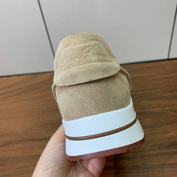 Sneaker LP Week-End Walk in pelle scamosciata beige 984399