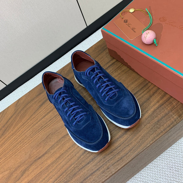 LP Week-End Walk Sneaker In Dark Blue Suede 984400