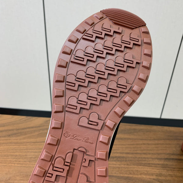 Sneaker LP Week-End Walk in pelle scamosciata nera 984401