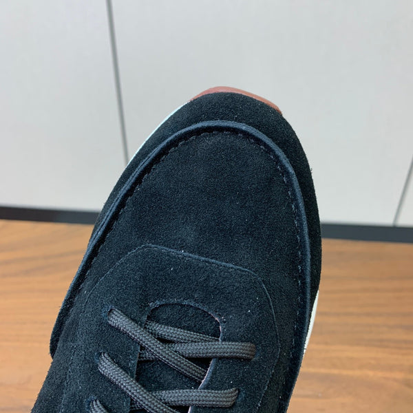 Sneaker LP Week-End Walk in pelle scamosciata nera 984401