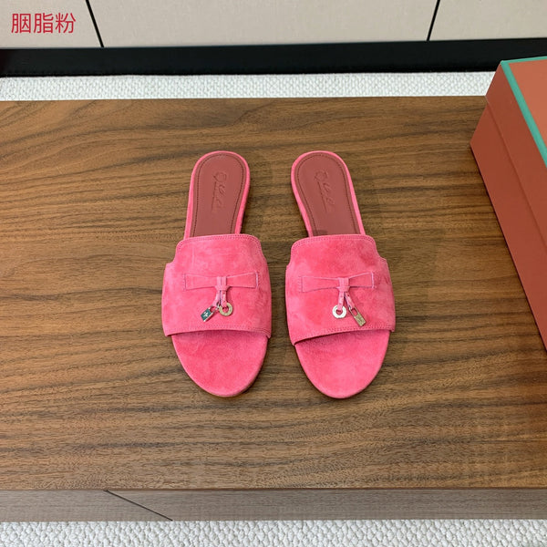 LP Summer Charms Sandal French Fuchsia Suede 220445