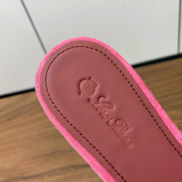 LP Summer Charms Sandal French Fuchsia Suede 220445